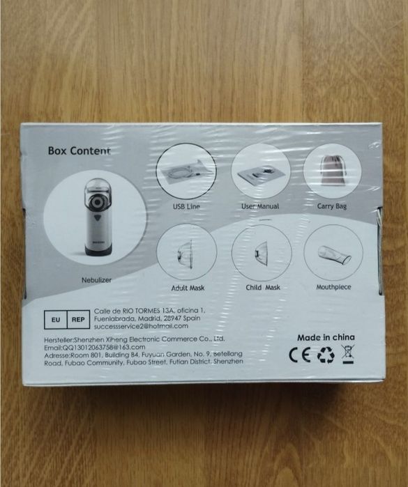 Nebulizator / inhalator dla dzieci i dorosłych
MAXCOO TH-01