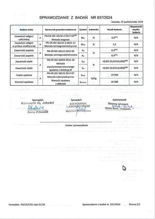 Pellet pelet drzewny iglasty Bioenergy Certyfikat  DOSTAWA W CENIE