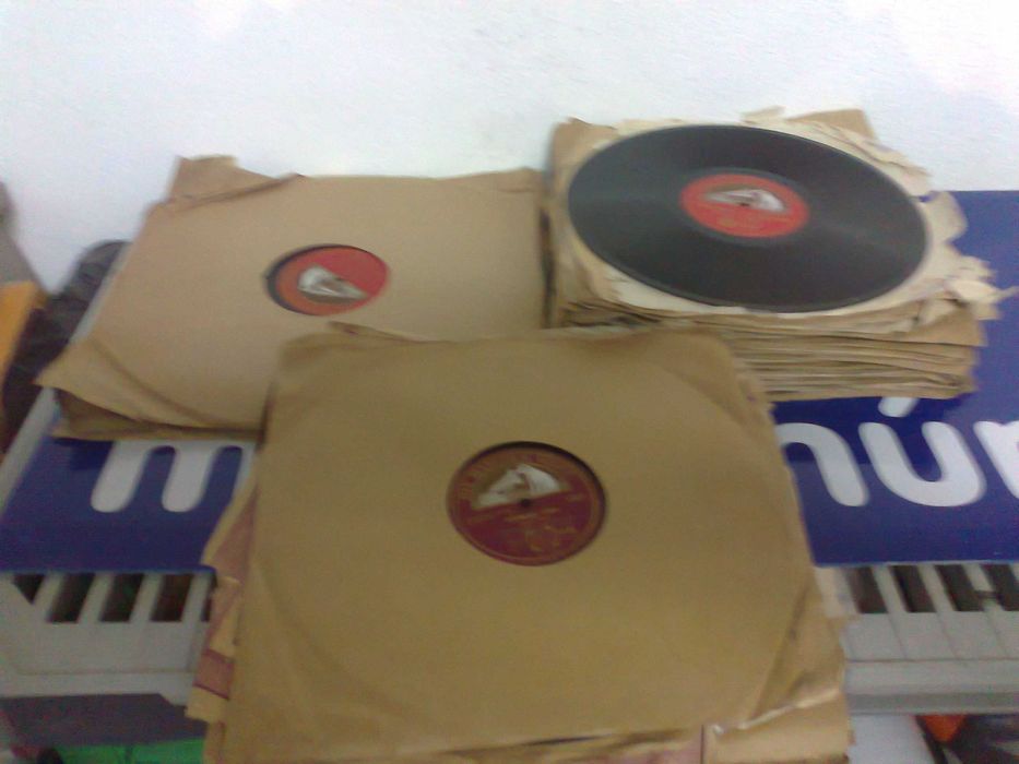 Discos de vinil antigos