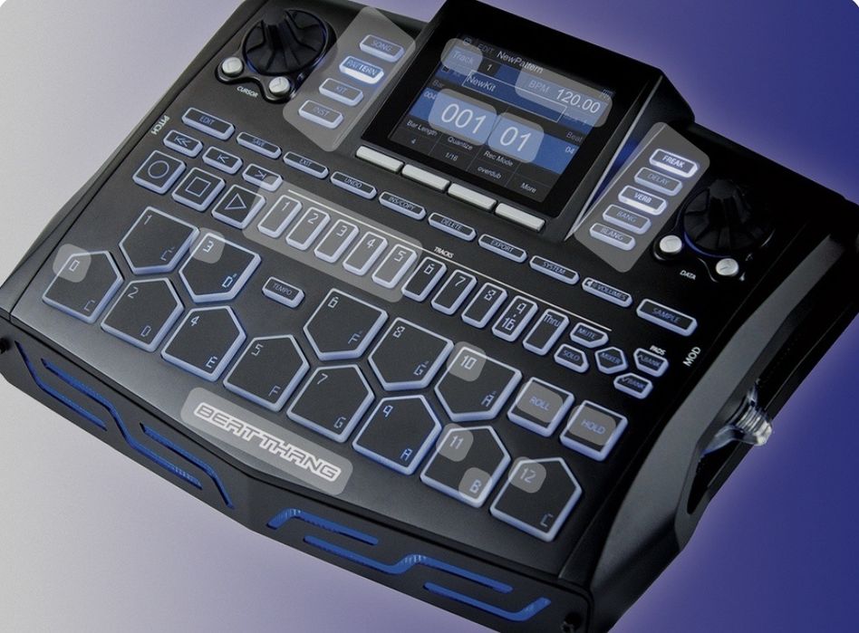 Sampler Grovebox Perkusja Syntezator Beat Thang
