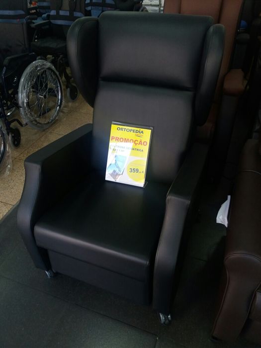 Cadeirão Geriátrico sofá Sénior poltrona reclinável Relax Novo