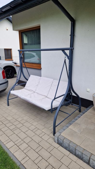 Huśtawka ogrodowa do ogrodu bujana antracyt