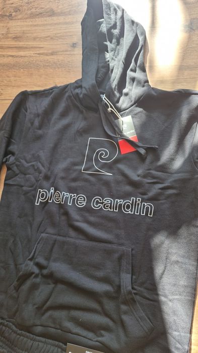 Pierre Cardin dresy meskie rozmiar L czarne góra i dół
