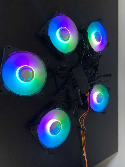 Ventoinhas RGB darkFlash Infinity 5in1