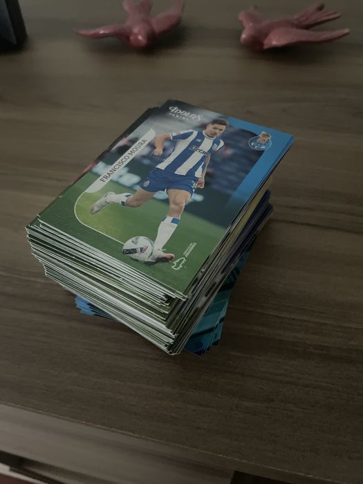 Cartas idolos panini - lote 125 cartas
