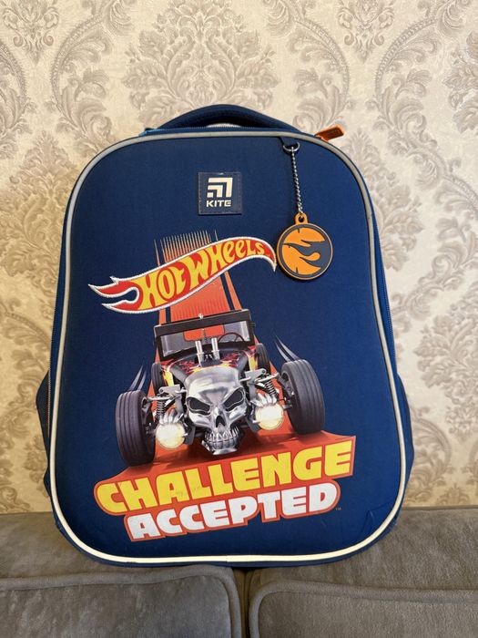 каркасний шкільний рюкзак Kite Education Hot Wheels HW22-531M