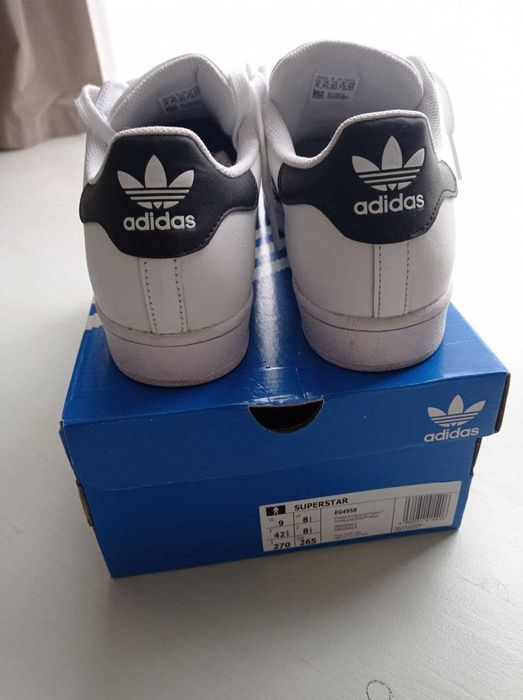 Кросівки чоловічі Adidas Superstar white EG4958