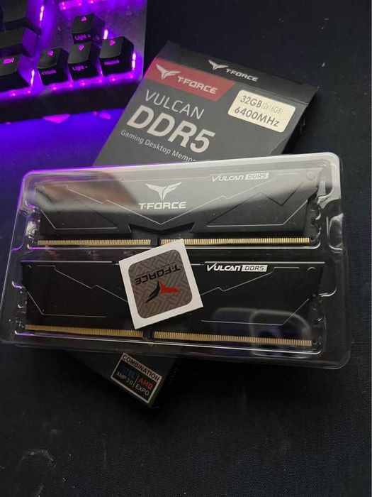 Memória RAM DDR6 T-FORCE Vulcan 6400MHZ 32GB