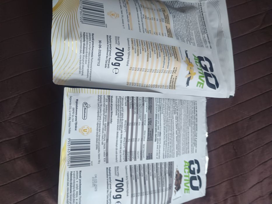2X Białko Go Active  OKAZJA !!