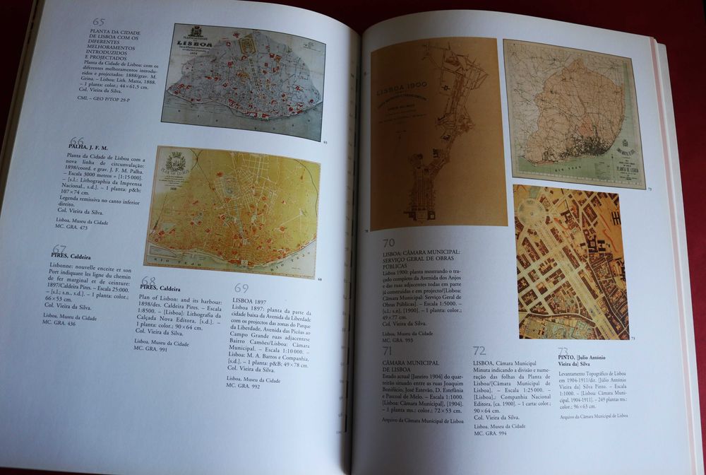 Cartografia de Lisboa Séculos XVII a XX