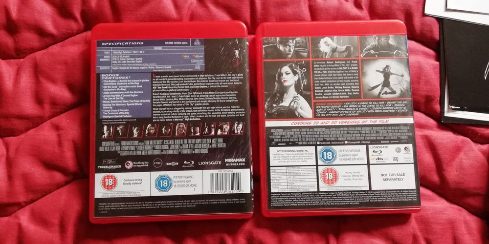 Blu ray "Sin City" - Ultimate Edition (portes grátis)