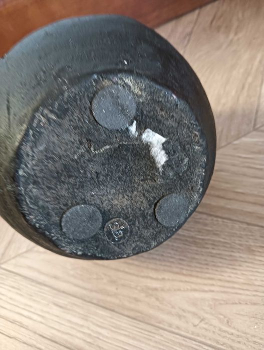Wazon ceramiczny surowy ciemny SIA