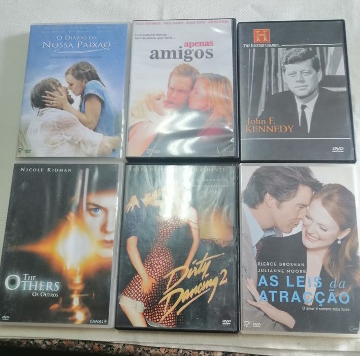 Dvd's em ótimo estado, de animação, acção e aventura.