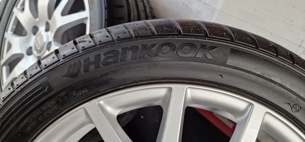 alufelgi +opony letnie 225/45 17 5x112 et56 audi a3 s3 rs3