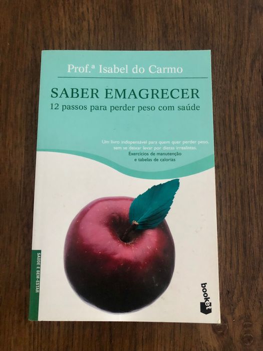 Livro "Saber Emagrecer" de Isabel do Carmo