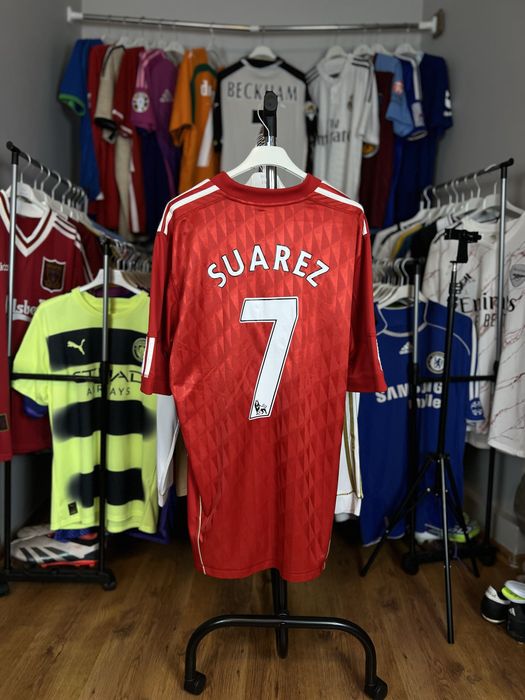 Koszulka piłkarska Adidas Liverpool 2010/11 Luis Suárez #7