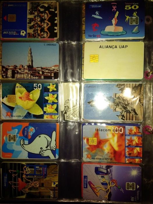 100 Cartões de Telefone - Credifones (Anos 90)