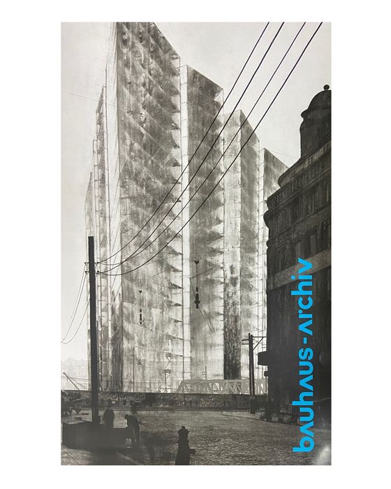 Póster Mies Van der Rohe - Friedrichstrasse, Berlin 1922
