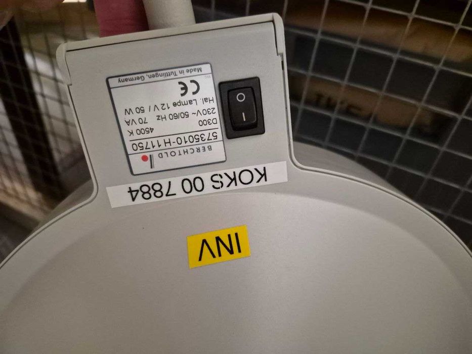 Berchtold d300 lamp