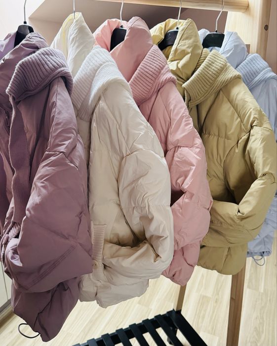 Kurtka puchowa wiosenna