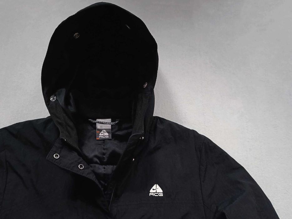 Nike ACG Women's Nylon Parka Jacket Vintage 00s - Black