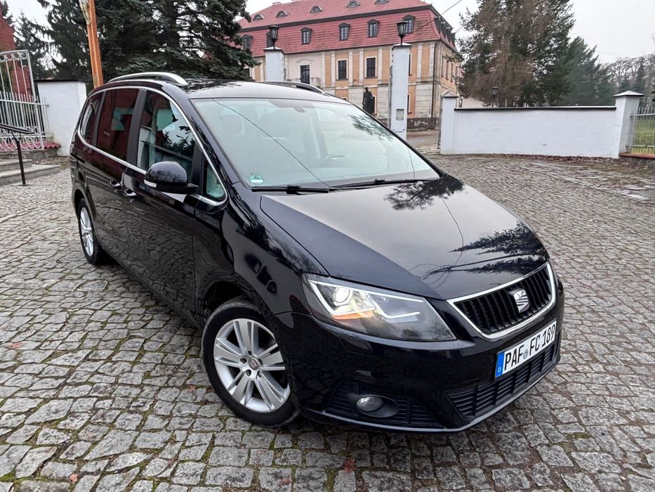 Seat Alhambra 2.0 TDI 177 KM Navi Kamera Xenon Ledy 7 Miejsc Serwis Bezwypadkowy