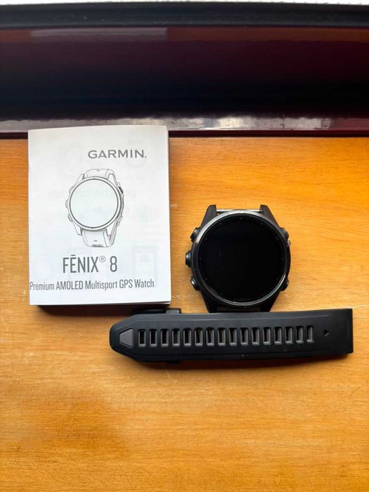 Garmin Fenix 8 Zafiro Amoled - 43 mm