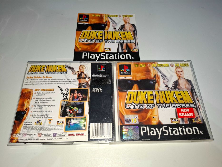 Duke Nukem Land of the Babes - Sony PSX PS1