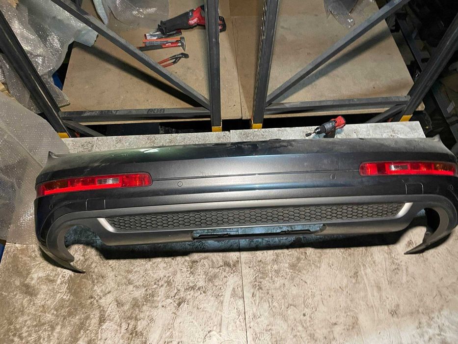 AUDI Q7 4L бампер рест дорест