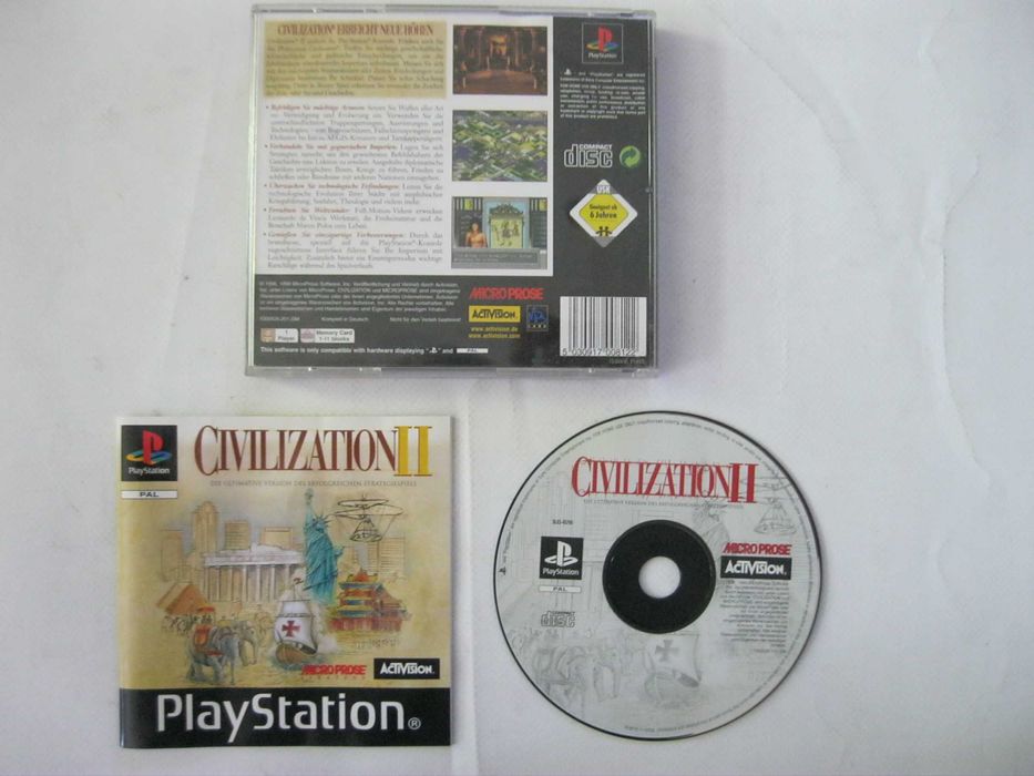 Gra PSX (Play Station 1) -Civilization II