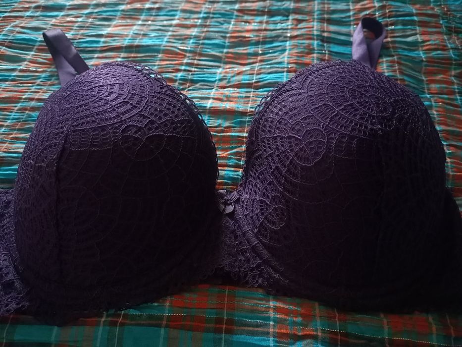 Biustonosz 75B  fioletowy