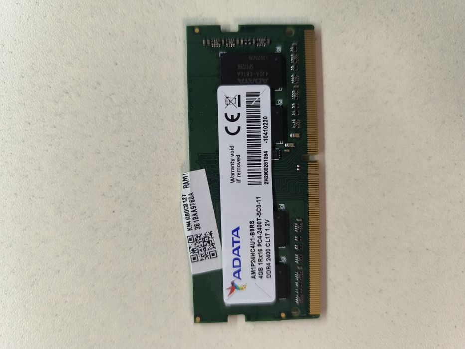 Память для  ноутбуков SODIMM DDR4