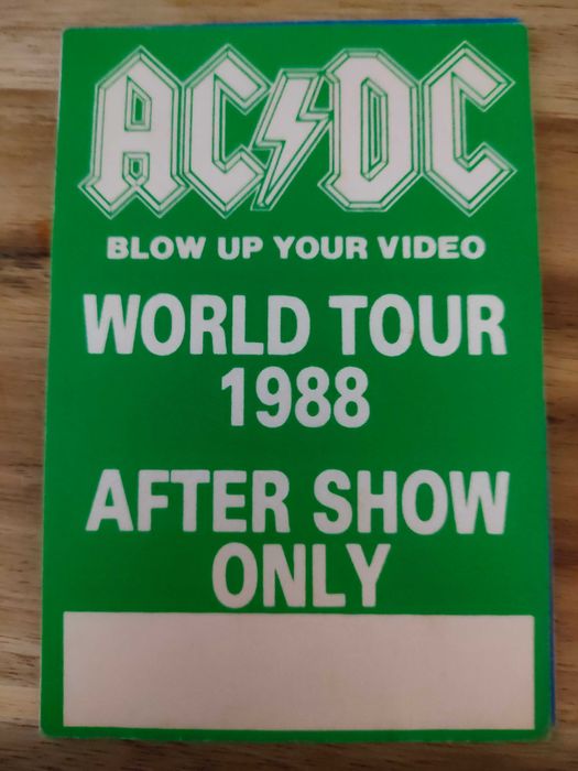 AC/DC Memorabilia