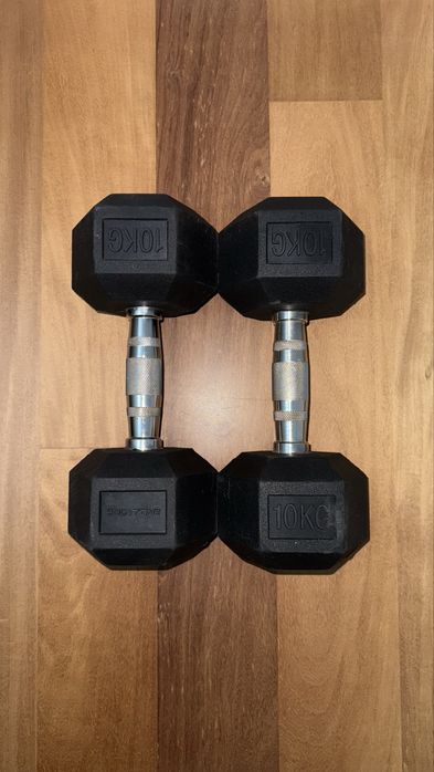 Halteres hexagonais 10kg