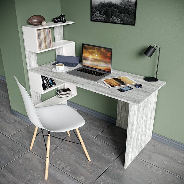 ЛУЧШАЯ ЦЕНА‼️Стол для ПК с ПОЛОЧКАМИ Ламинированая ДСП Стол детский