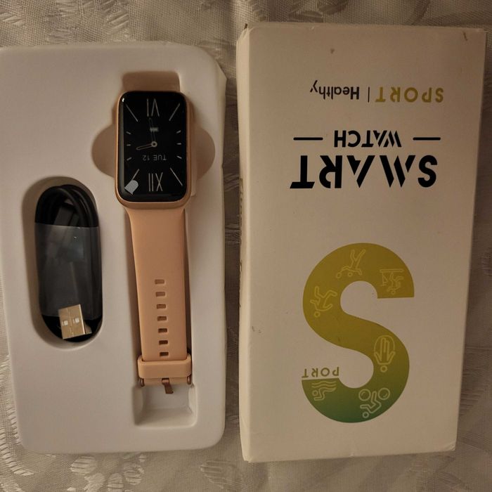 Smart Watch Wodoodporny Zegarek Damski Smartwatch Spo2, Kroki Trening!