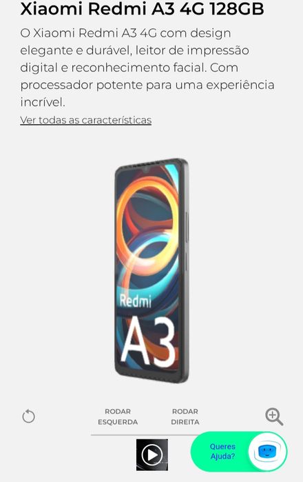 Smartphone Xiaomi A3-4G-128 GB- Dual Sim