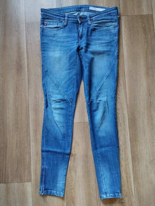 Big Star W27 L30 spodnie jeansowe rurki skinny fit