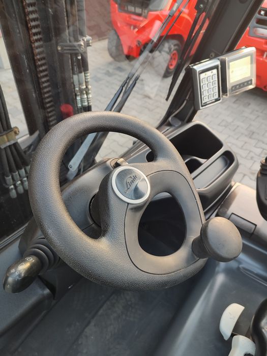 Wózek widłowy Linde E35L TRIPLEX ,wolny skok, 4xsekcja hydrauliczna