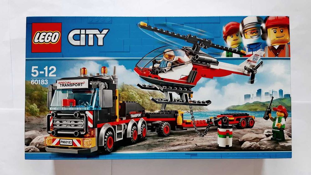 Lego City Traffic 60183 Heavy Cargo Transport selado