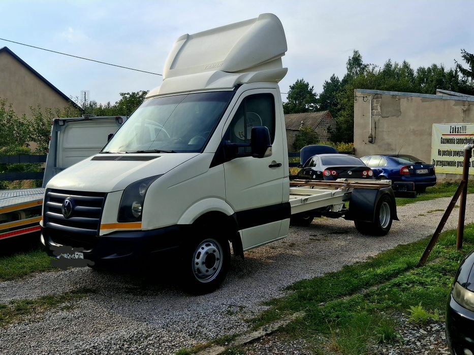 VW Crafter 2.5 TDI 136 koni 2010 rok max rozstaw osi dmc 3.5 tony kategoria prawa jazdy B!