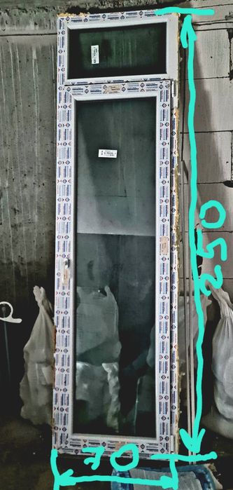 Наявність 3шт. Металопластикові двері, двері,