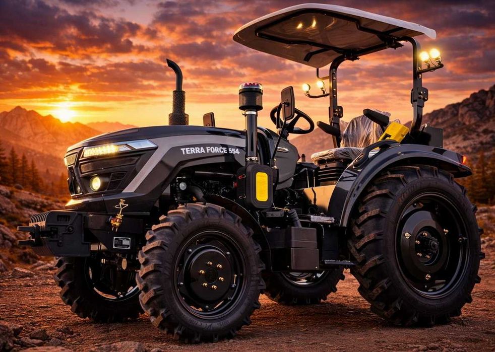 Страшний сон конкурентів- Трактор TERRA FORCE 554X з єровнавіскою, 4х4