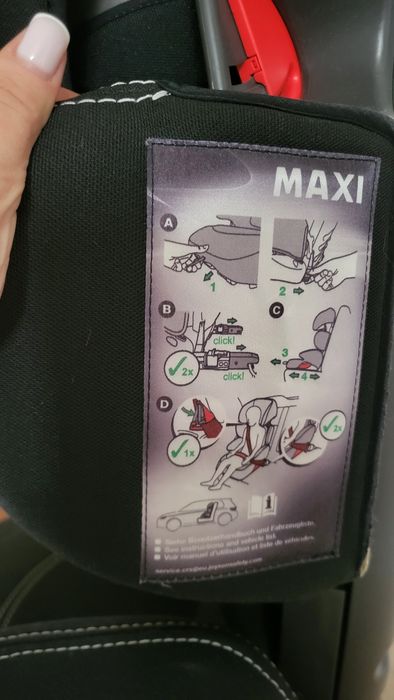 Fotelik samochodowy Takata Maxi 15-36 kg