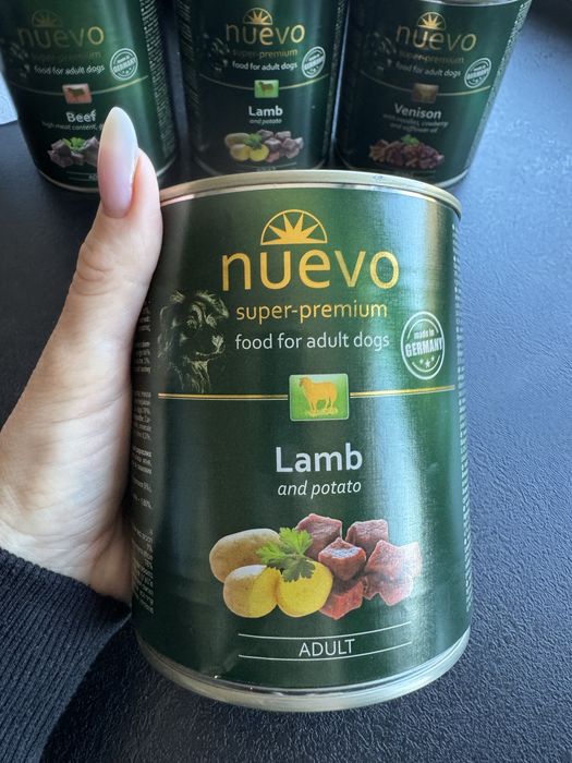 Karma dla psa Nuevo 800g rozne smaki