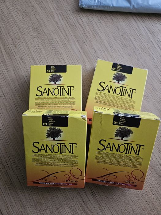 Farba do włosów SANOTINT x 4 szt.