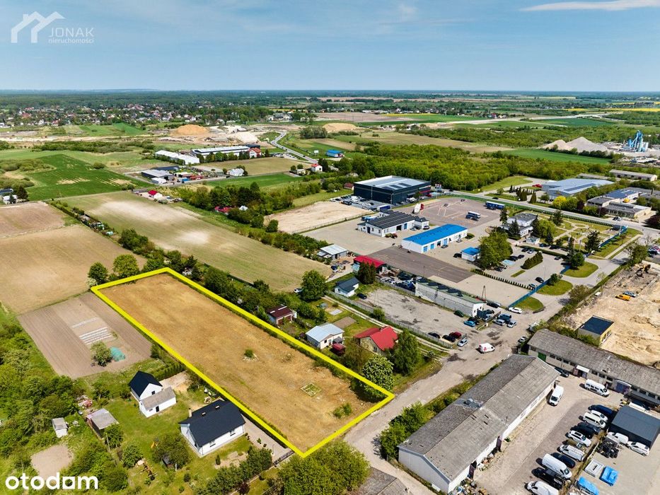 Grunt inwestycyjny 4121 m² idealny pod biznes