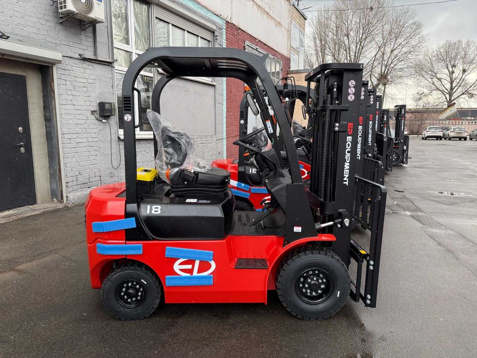 Новий вилочний навантажувач EP 18T8 1.8т/3м бок.зміщ 2025р гарантія 2р