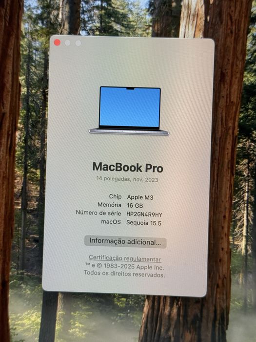 Macbook M3 Pro 2023
