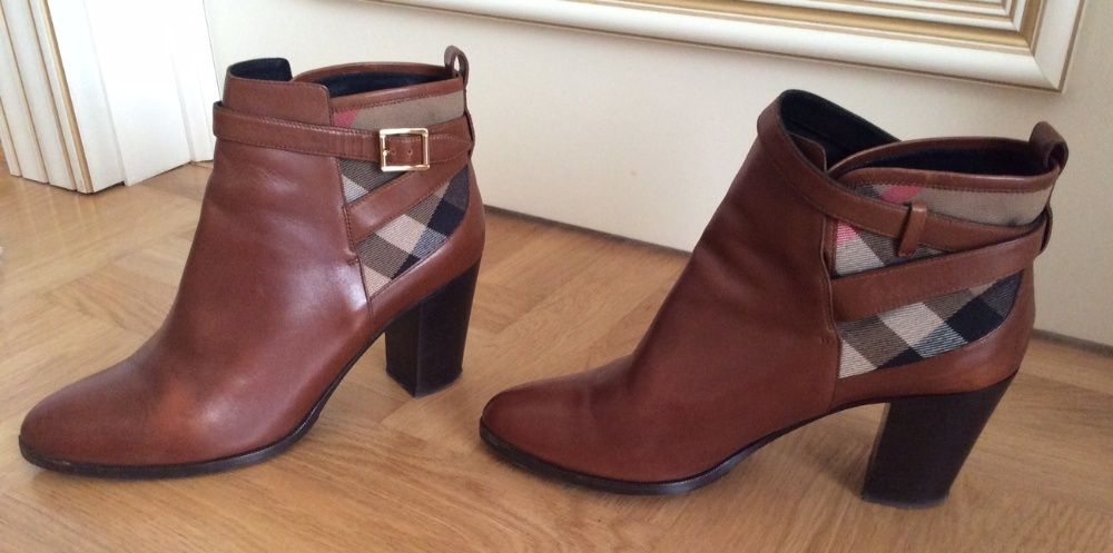 Botki marki Burberry rozmiar 40.5